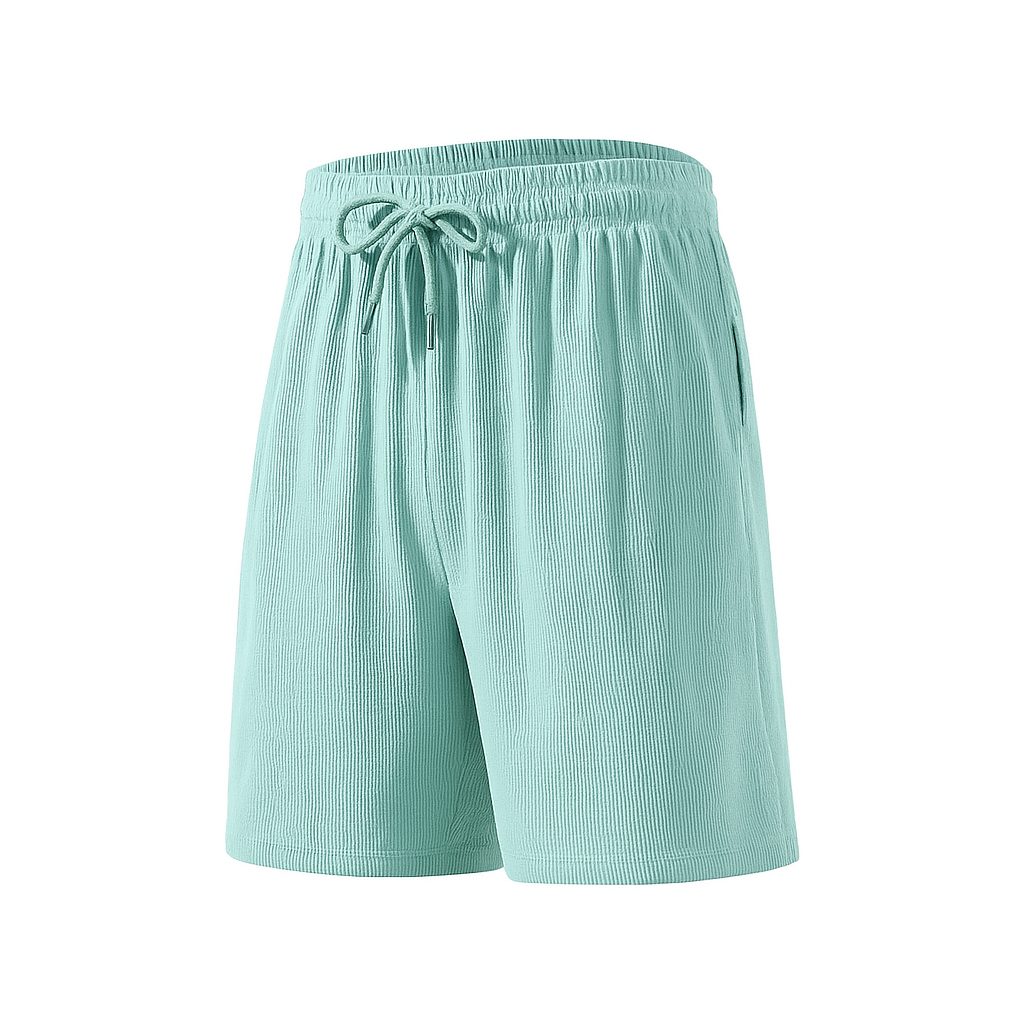 Côte Lin – Ribbed Lounge Shorts