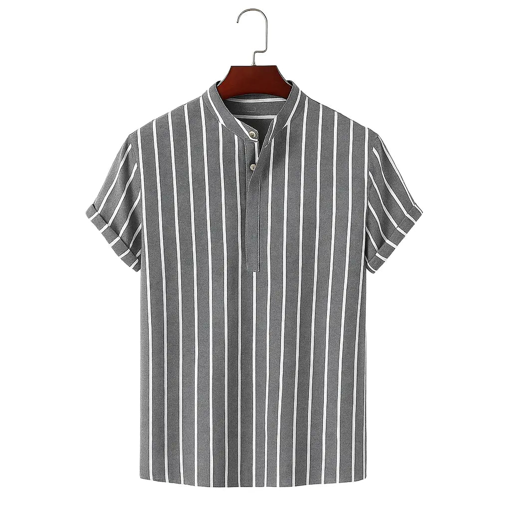 Porto Celeste – Striped Linen Shirt
