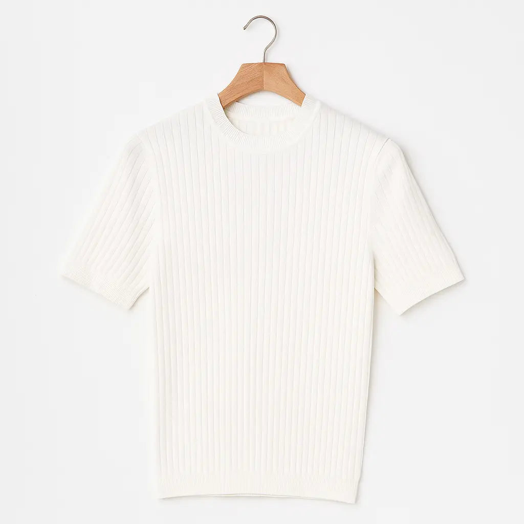 Bosco Tee – Ribbed Knit