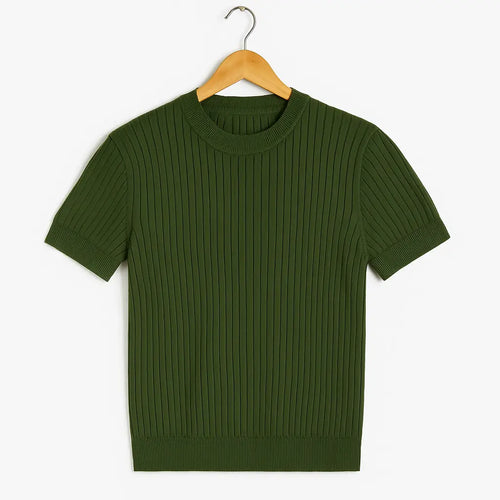 Bosco Tee – Ribbed Knit