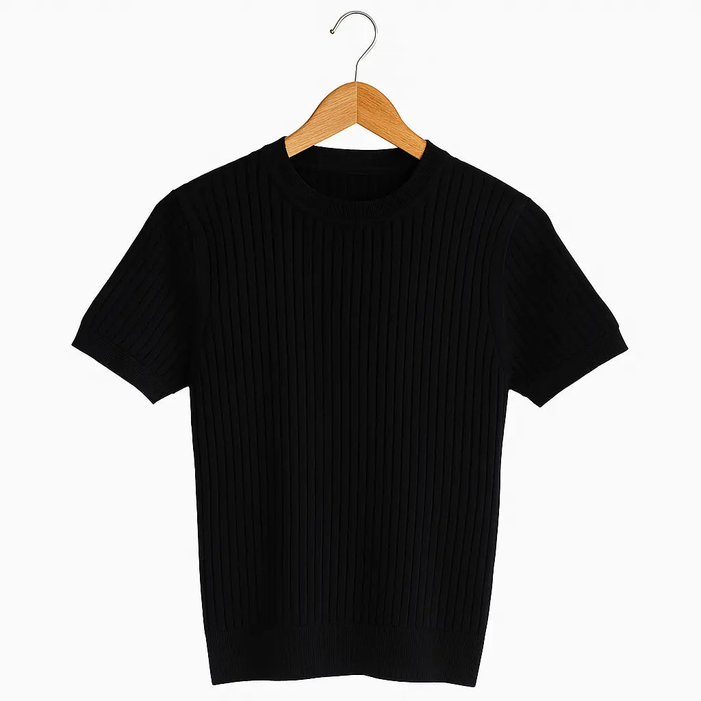 Bosco Tee – Ribbed Knit