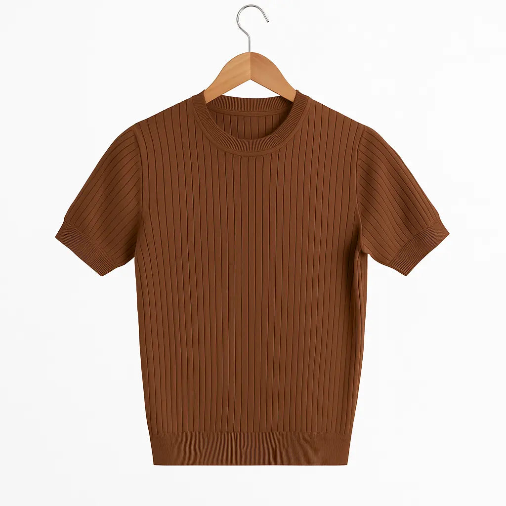Bosco Tee – Ribbed Knit