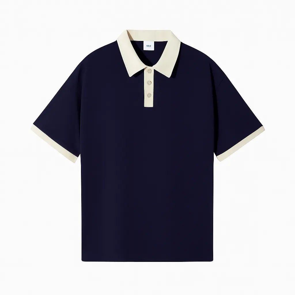 Monaco Club – Two-Tone Polo Shirt