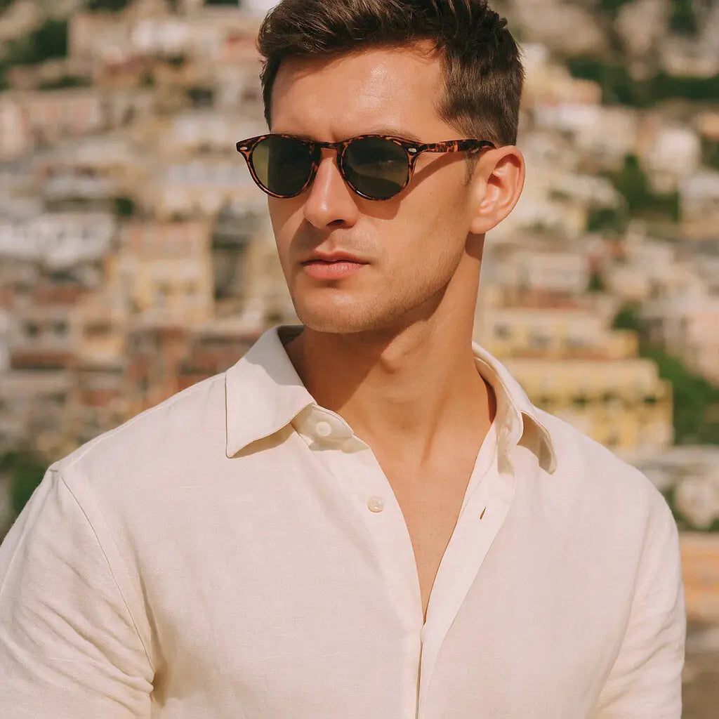 Monte Carlo - Round Tinted Sunglasses