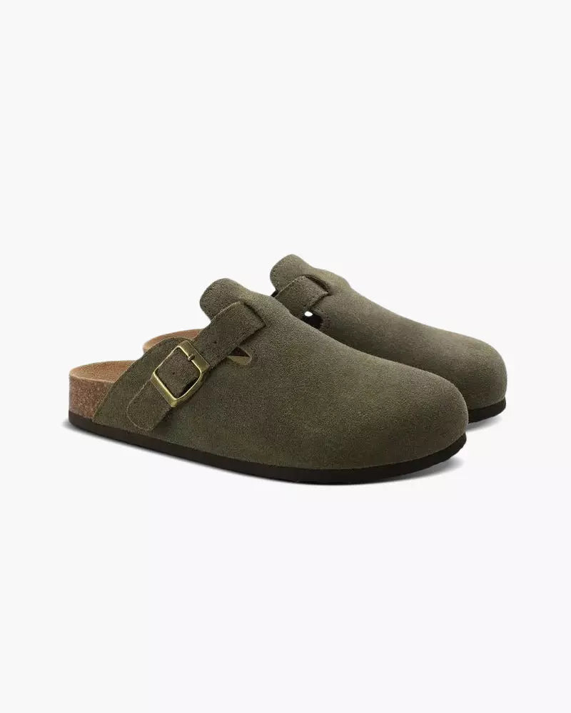 Siena Terre – Premium Suede Clog