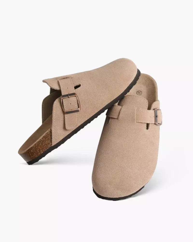 Siena Terre – Premium Suede Clog