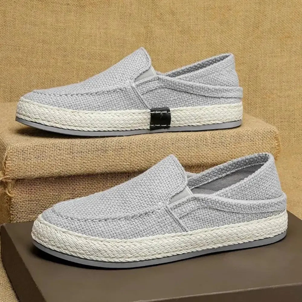 Riviera Crudo – Woven Canvas Slip-On