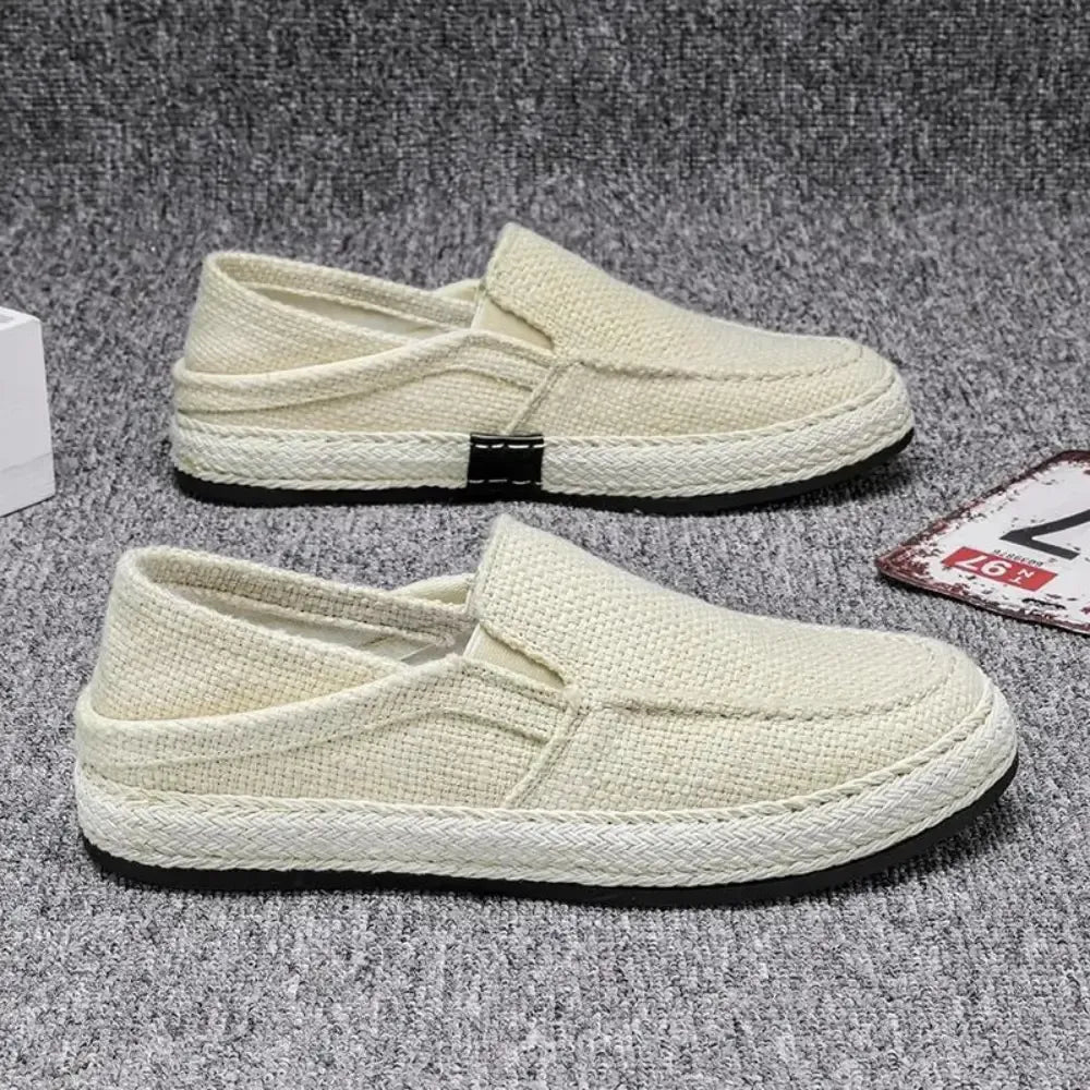 Riviera Crudo – Woven Canvas Slip-On