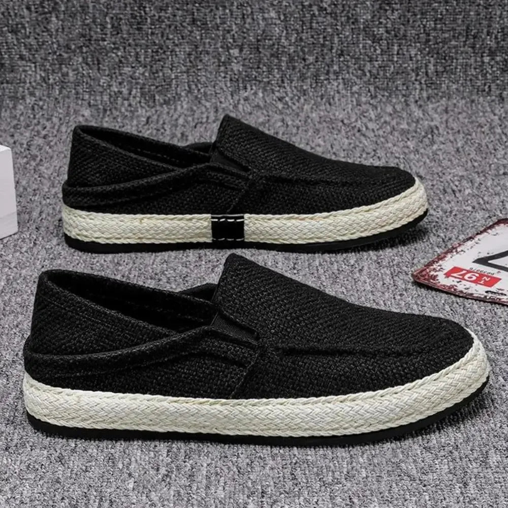 Riviera Crudo – Woven Canvas Slip-On